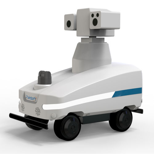 車輪付き検査ロボット - ZWIN-PATROL06 - Tianjin Zwinsoft Technology Co.,Ltd. - マルチ変換器 / 遠隔操作式 / モジュール式