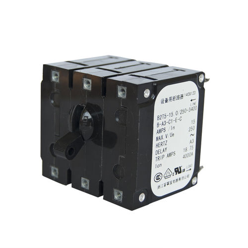 油圧-磁性遮断器 - B2 series - ZHEJIANG BSB ELECTRICAL APPLIANCES CO.,LTD - 手動リセット / 製品分配システム用 / ジェネレーター用