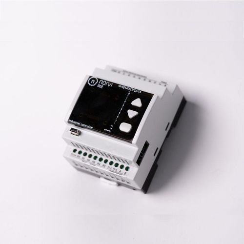 DINレールPLC - NORVI IIOT AE02-V - ICONIC DEVICES PVT LTD - アナログインプット / デジタル入力 / リレーアウトプット