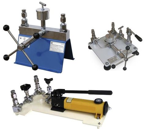 油圧式圧力比較器 - GCL, GCH series - Nagman Instruments & Electronics (P) Ltd. - 圧力式キャリブレーション