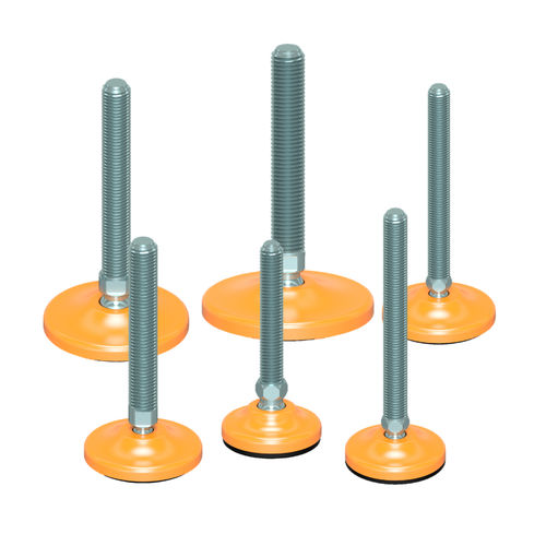 装置脚 - 10 series - Martin Levelling Components - ゴム / スチール製 / 溶融亜鉛メッキ鋼製