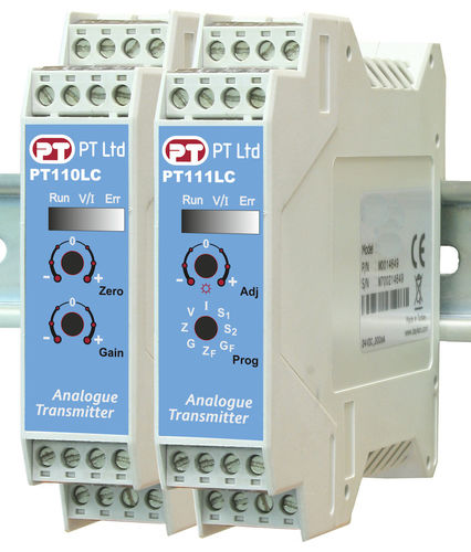 ロードセル用シグナルコンディショナー - PT11 series - PT Limited - アナログ / DINレール / 歪利用張力計