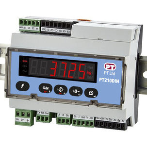 デジタル重量表示装置 - PT210DIN - PT Limited - DINレール / RS-232 / イーサネット