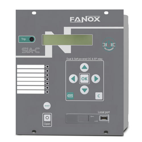 セルフパワード保護継電器 - SIA-C - FANOX ELECTRONIC - 漏電 / 過電流 / RS485