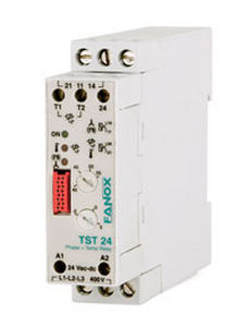 温度制御継電器 - T2, TST-24 series - FANOX ELECTRONIC - 欠相 / 位相順序 / 相不均衡
