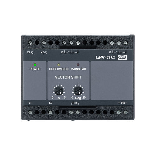 同期保護継電器 - LMR-111D - DEIF - DINレール