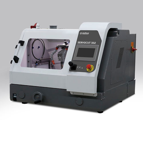 水研磨切断機 - SERVOCUT 302-AA series - Metkon Instruments Inc. - ストレートナイフ / 金属用 / 試料