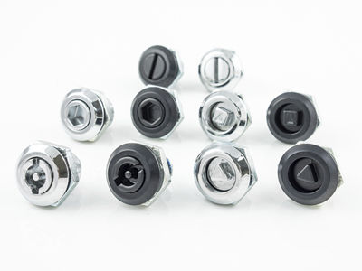 1/4 ターンロック - DLZ-705 series - Tai Sam Hardware Corporation - キャビネット用 / 亜鉛 / 防水