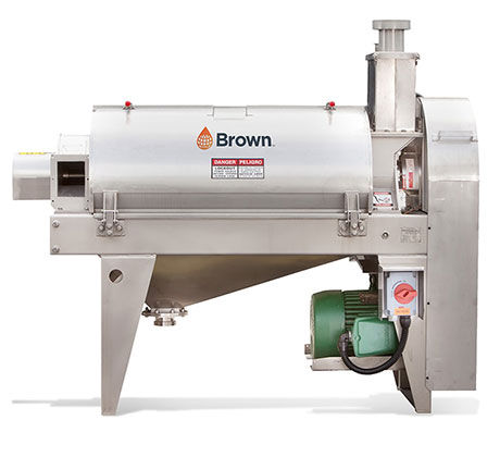 フルーツ用パルパーフィニッシャー - 202, 207 series - Brown International Corporation LLC