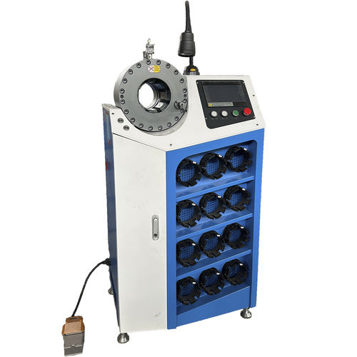 ホース用圧着機 - KM-91C9 - Handanshi Kangmai Hydraulic Equipment Co. Ltd. - ワイヤー用 / エルボ継手 / ケーブル端子用軸受筒