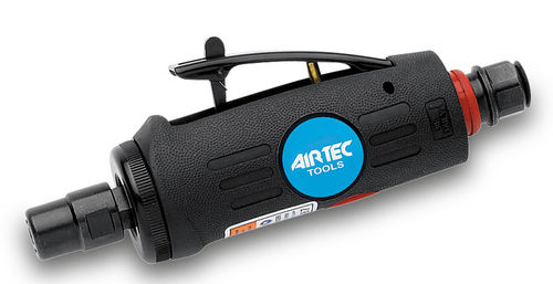直線型携帯グラインダー - 250 - AIRTEC SRL - 空気 / 後部排気 / 人間工学デザイン