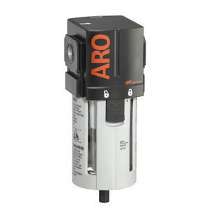 圧縮空気フィルター - ARO-Flo 2000   - ARO, Ingersoll Rand - バスケットタイプ / コアレッサー方式 / ポリカーボネート製