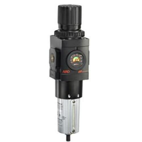 圧縮空気フィルタレギュレータ - 3000   - ARO, Ingersoll Rand - コアレッサー方式 / ポリカーボネート製 / モジュール式