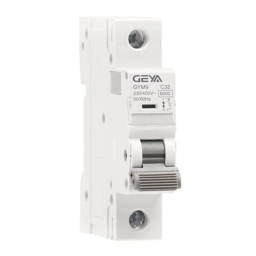 ミニチュア遮断器 - GYM9-6KA - Zhejiang Geya Electrical Co., Ltd - 熱磁気式 / ショート防止 / 積荷超過用