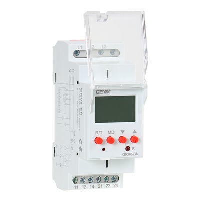 電圧監視継電器 - GRV8 series - Zhejiang Geya Electrical Co., Ltd - 相 / 1NO/NC / 三相