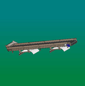 ベルトコンベヤー - Hughes Equipment - 傾斜 / フィード / フルーツ用