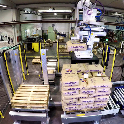 袋用パレタイザー - Sinterpack - ロボット式 / 箱用 / 自動