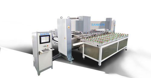 CNCドリルマシン - SKD-CNC series - SANKEN glass machine - 横型 / ガラス用 / 高精度