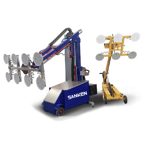 ハンドリング巻き上げ装置 - SK-CAR-500 - SANKEN glass machine - ガラス用 / 真空