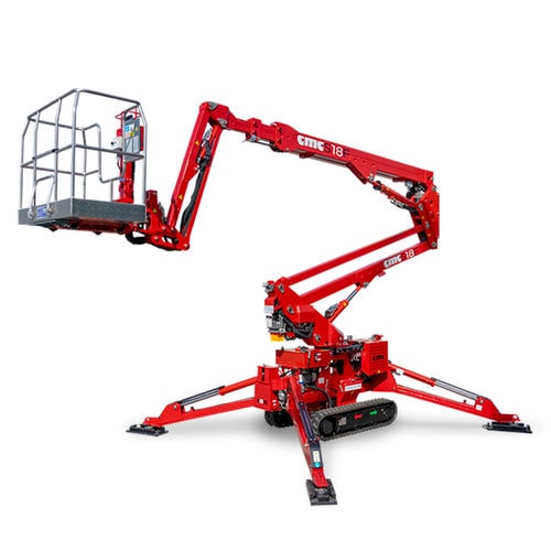 クローラー式スパイダーリフト - S18F - CMC Lift - 自走式 / 電動式 / ディーゼルエンジン式
