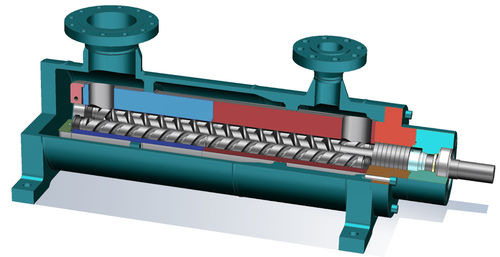 3本ねじポンプ - L3UG - Leistritz Pumpen GmbH - 石油用 / 燃料油用 / ディーゼル燃料