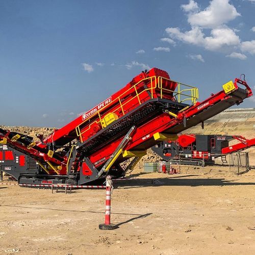 乾式選別ふるい機 - BPE103 - Boratas Machinery - 加工 / 建設現場用 / 鉱山用
