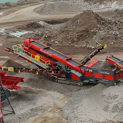 加工ふるい機 - BPE102 - Boratas Machinery - 鉱山用 / 選別用 / 振動
