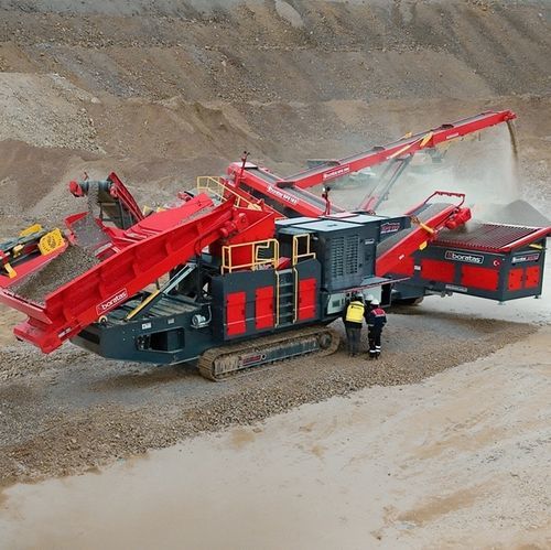 円錐形クラッシャ－ - BPC200 - Boratas Machinery - 移動型 / クローラー式 / 第三次産業用