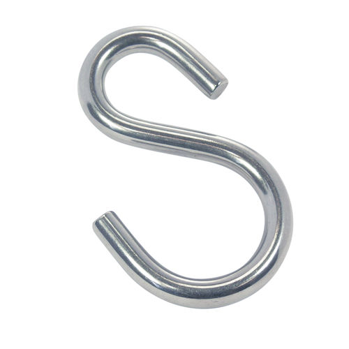 ステンレススチール製フック - 8398 series - Marinetech Edelstahlhandel - S 字型