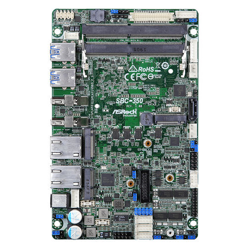 ATXシングルボードコンピュータ - SBC-350 - ASRock Industrial - 3.5インチ / Intel® Core™ i7-8665UE / 第8世代Intel®Core