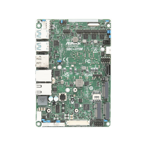 3.5インチシングルボードコンピュータ - SBC-375M  - ASRock Industrial - インテル® Core™ Ultra / SATA3 / M.2 Key M