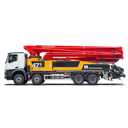 工事現場用トラック搭載コンクリート ポンプ - M47-5 - Putzmeister/プツマイスター