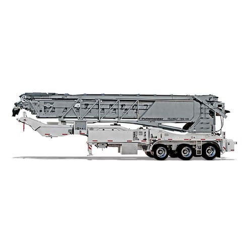 ベルトコンベヤー - TBS 130 - Putzmeister/プツマイスター - 横型 / 輸送用 / 建設現場用
