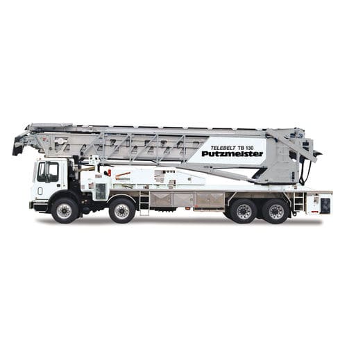 ベルトコンベヤー - TB 130 - Putzmeister/プツマイスター - 油圧式 / 横型 / 輸送用