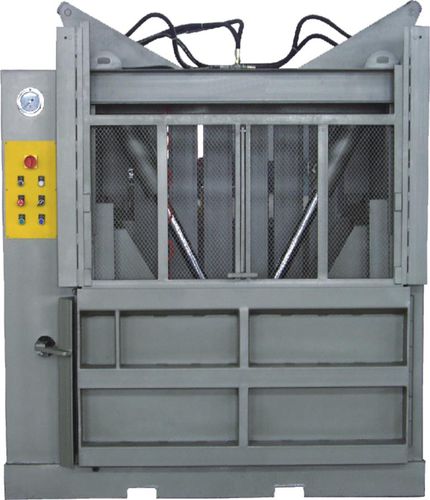 紙用梱包機 - supu007 - Zhejiang SUPU Technology Co.,Ltd - プラスチック用 / 廃棄物用 / 縦型