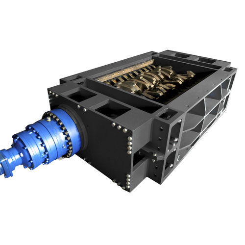 プライマリーシュレッダー - SPS900 - Zhejiang SUPU Technology Co.,Ltd - 2 軸 / 木材用 / 廃棄物用