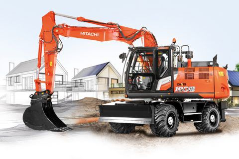 中型油圧ショベル - ZX180W-7 - Hitachi Construction Machinery