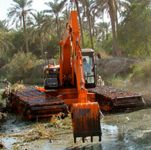 水陸両用油圧ショベル - MA200-G - Hitachi Construction Machinery Europe - 中型 / クローラー式