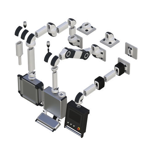 制御ボックス用サポート アーム システム - TK120 - TEKNOKOL Support Arm and Enclosure systems - アルミニウム製 / 平画面用 / 照明用