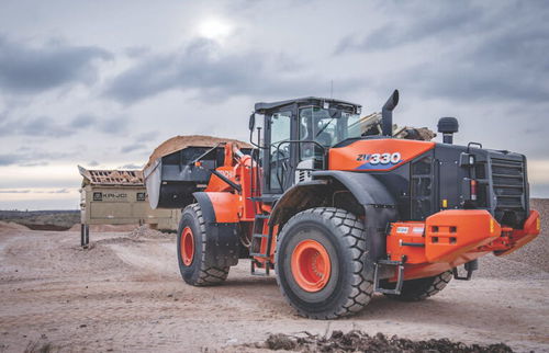 ホイール式ローダー - ZW330-6 - Deere-Hitachi Construction Machinery - 工事現場用