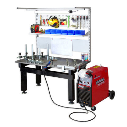 溶接用作業台 - FÖRSTER welding systems GmbH - モジュール式 / 移動式 / 高さ調節可能