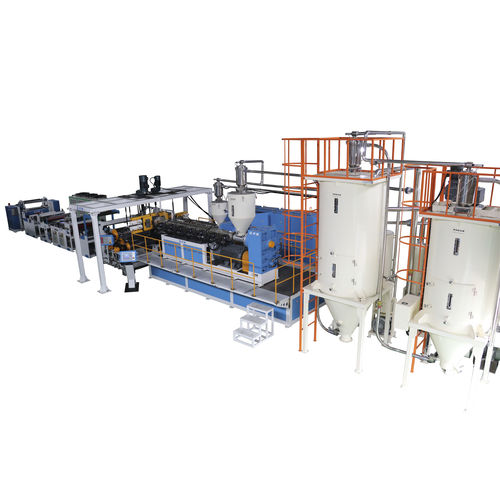 多層押出しライン - GW120-GF1200 - GPM Machinery (Shanghai) - シ－ト / 熱可塑性プラスチック / PET用