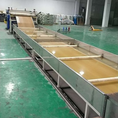 フラットフィルム押出しライン - GW80-LVT/SPC - GPM Machinery (Shanghai) - 熱可塑性プラスチック / 防水フィルム用