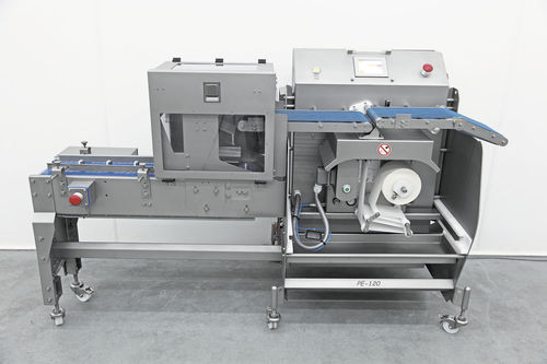 ロール状保護紙挿入機 - PE 160S - FREY MASCHINENBAU