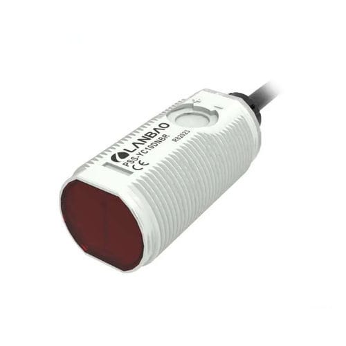 偏光後方反射光電センサ - PSS-GM2DPBR series - Shanghai Lanbao Sensing Technology Co., Ltd. - 円筒 / 赤色照明 / LED