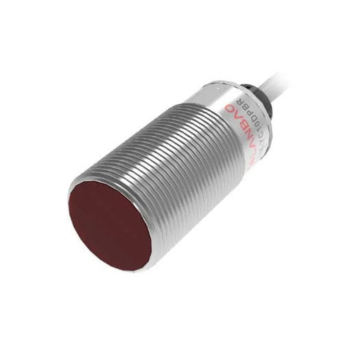 偏光後方反射光電センサ - PSS-PM3DPBR-E2 series - Shanghai Lanbao Sensing Technology Co., Ltd. - 円筒 / 赤色照明 / LED