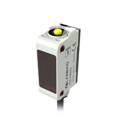 再帰反射光電センサ - PSE-PM3DPBR series - Shanghai Lanbao Sensing Technology Co., Ltd. - 偏光後方反射 / 長方形 / 赤色照明