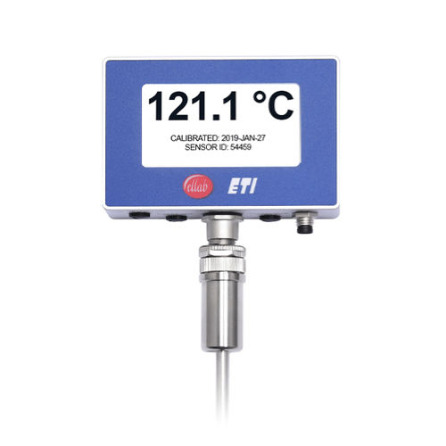 温度表示器 - ETI - Ellab Validation & Monitoring Solutions - デジタル / バッテリー式 / Pt1000プローブ