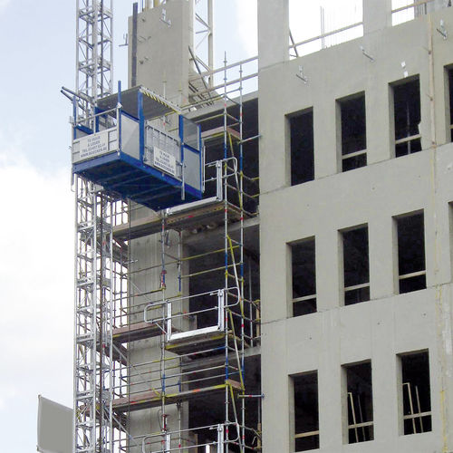 ラックアンドピニオン簡易リフト - Super-Lift LX - Böcker Maschinenwerke GmbH - 建設業用 / 工事現場用 / プラットフォーム