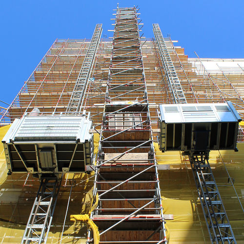 ラックアンドピニオン簡易リフト - Super-Lift LX-PM - Böcker Maschinenwerke GmbH - 建設業用 / 工事現場用